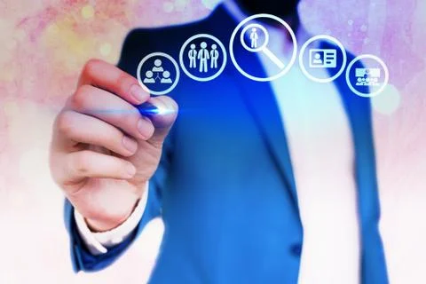 Information Computerization With Infographic Elements And Flat Icons. Latest 库存照片