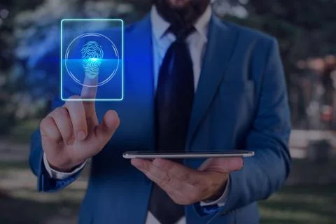 Information Computerization With Infographic Elements And Flat Icons. Latest 写真素材