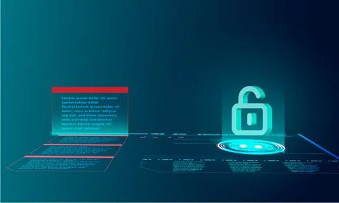 Information connection communication on virtual interface technology backgrou 库存插图
