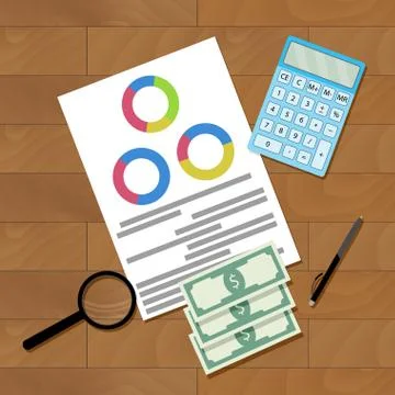 Information data analytics Stock Illustration