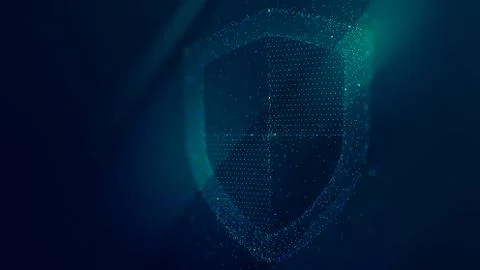 Information data and network protection, future technology business security  Stock Photos