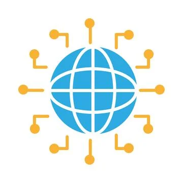 Information data base イラスト素材