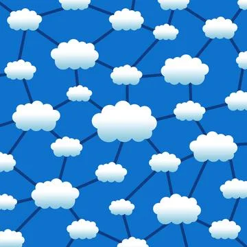 Information data cloud Stock Illustration