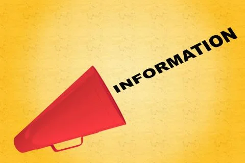 INFORMATION - data concept イラスト素材
