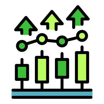 Information data icon vector flat Illustrazione stock
