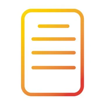 Information data internet web technology interface gradient style icon Illustrazione stock