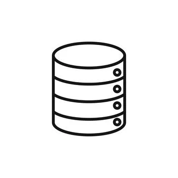 Information Database Icon Perfect for Data Management イラスト素材
