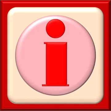 Information desk symbol Stock Illustration