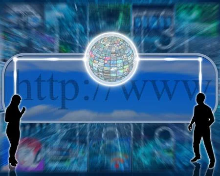 Information exchange イラスト素材