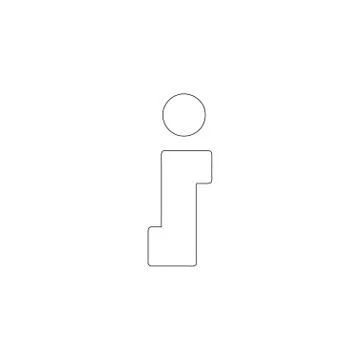 Information. flat vector icon Stock Illustration