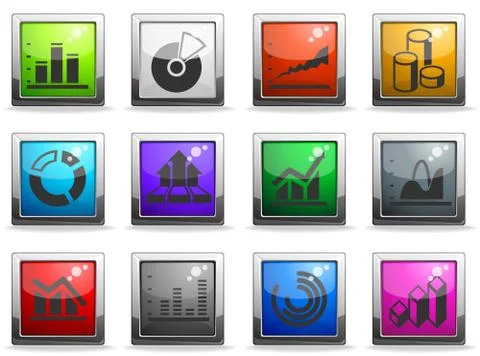 Information graphic icons Illustration