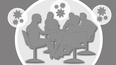 Information graphics business Stock Footage 46413155