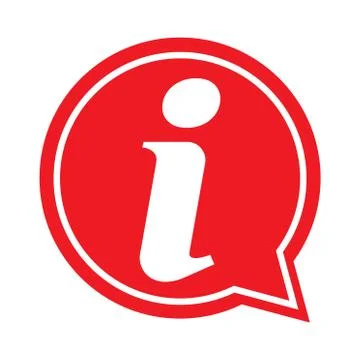 Information help icon,  helpdesk info bubble desk. Vector sing isolated on wh Illustrazione stock