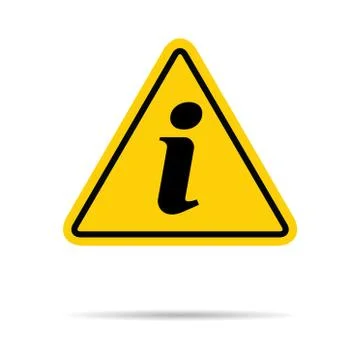 Information help icon, helpdesk info bubble desk. Vector sing isolated on whi Illustrazione stock