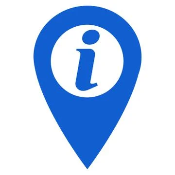 Information help icon,  info bubble desk. Vector sing isolated on white backg Illustrazione stock