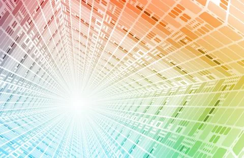 Information highway Stock Illustration