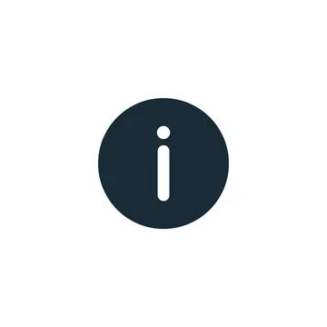 Information Icon Design Template Elements Stock Illustration