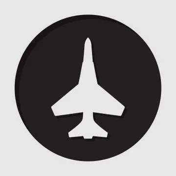 Information icon - fighter Stock Illustration
