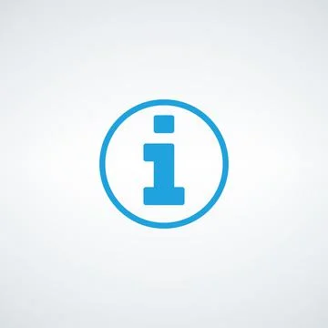 Information icon, info support symbol. question and answer informative icon Illustrazione stock