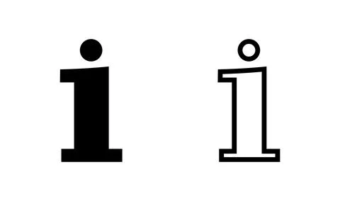 Information icon vector. about us icon. question mark icon イラスト素材