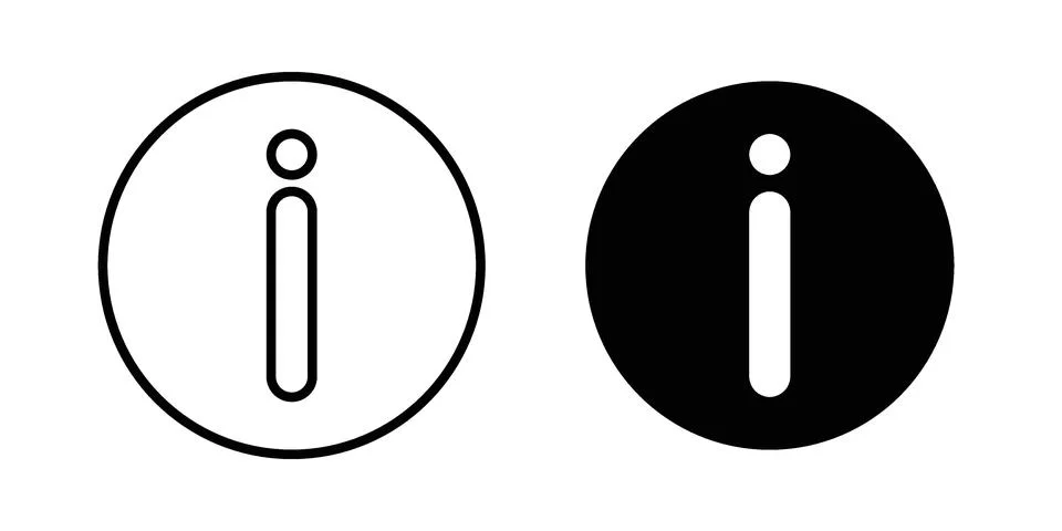 Information icon vector design illustrations Stock Illustration
