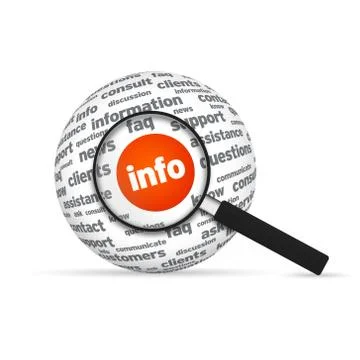 Information Illustrazione stock