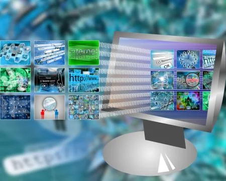 Information Illustrazione stock