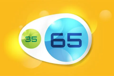 Information infographics design statistic Stock Illustration