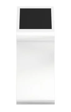 Information kiosk. Information terminal. interactive kiosk on white background Stock Illustration