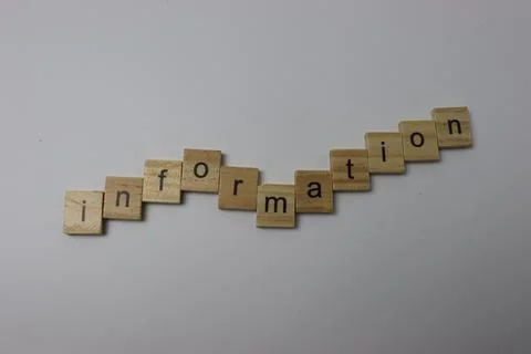 Information Letters Stock Photos