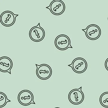 Information line seamless pattern Illustrazione stock