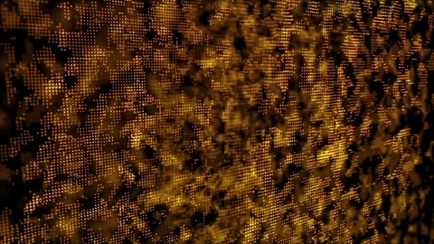 Information modern technological digital background Loop golden Video stock 86387688