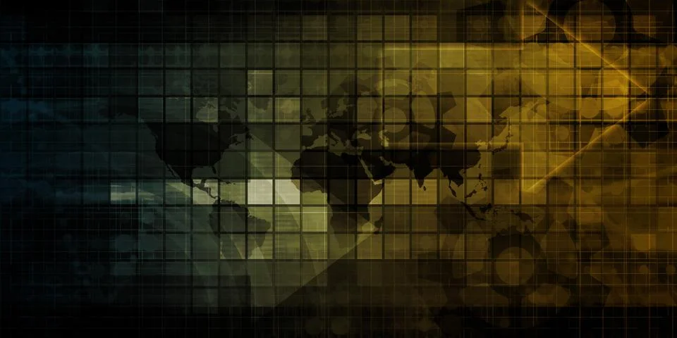 Information Network And Database 스톡 일러스트