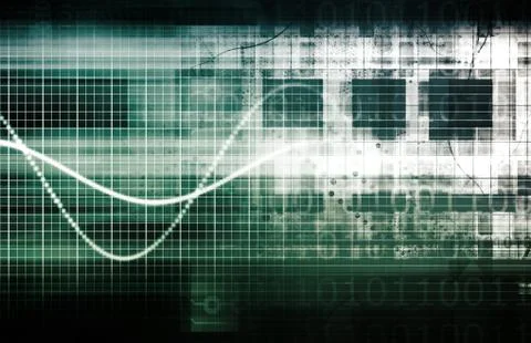 Information Network Illustrazione stock