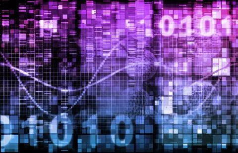 Information Network Stock Illustration