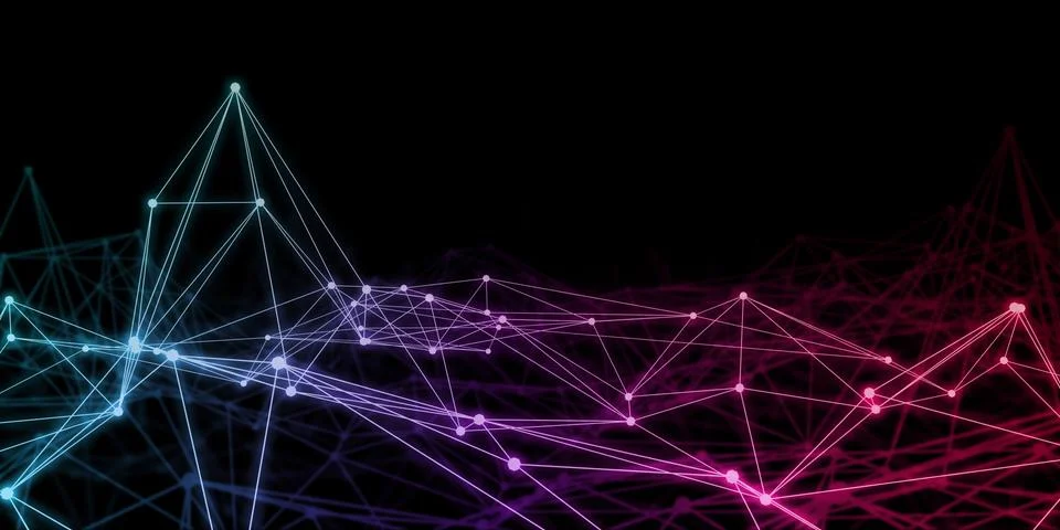 Information Network Illustrazione stock