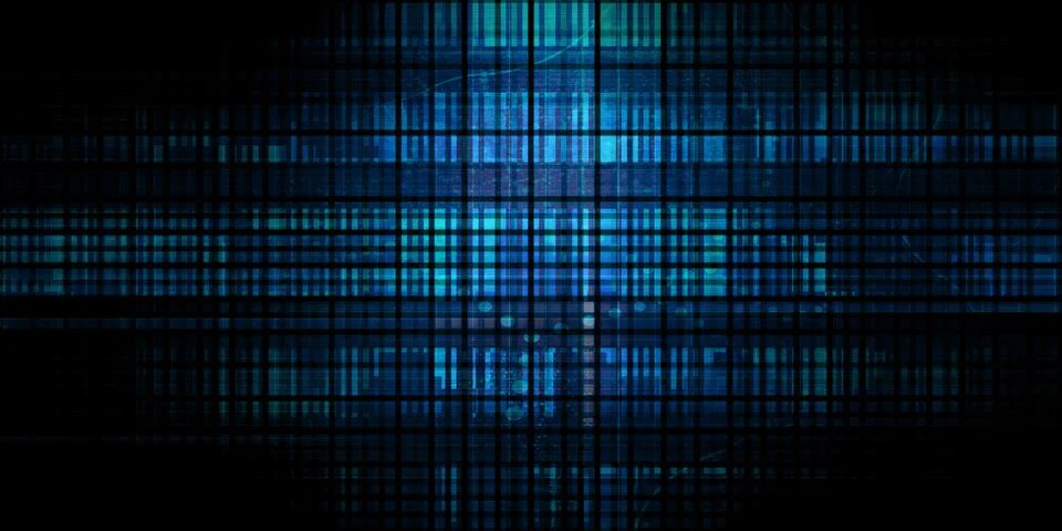 Information Network Stock Illustration