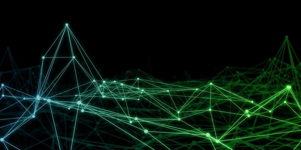 Information Network Illustrazione stock