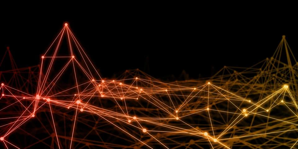 Information Network Illustrazione stock