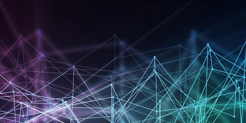 Information Network Illustrazione stock