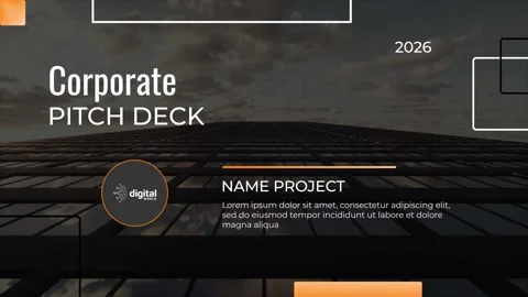 Information Pitch Deck Corporate Titles Stock After Effects