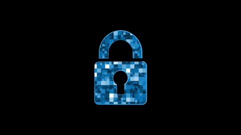 Information Privacy Virtual Display Hud Hologram Cyber Security Data Network Video stock 347258166