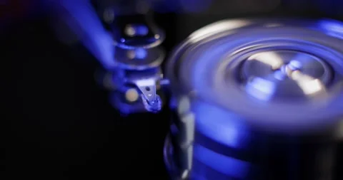 Information protect and storage at hard drive Stock Footage 174896293