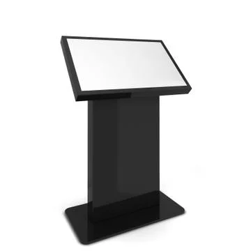 Information screen Stock Illustration