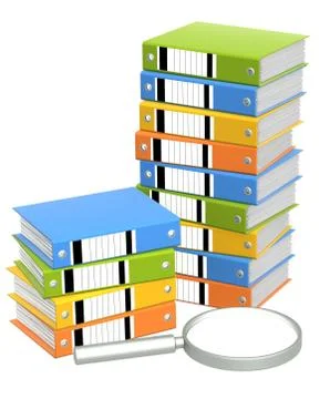 Information search Illustrazione stock