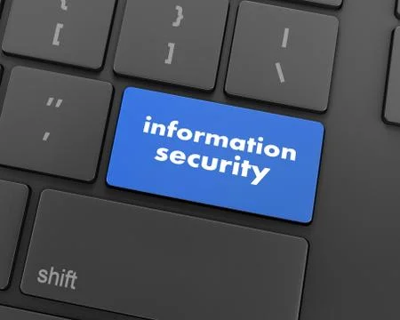 Information Security Illustrazione stock
