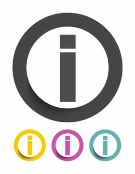 Information sign icon Stock Illustration