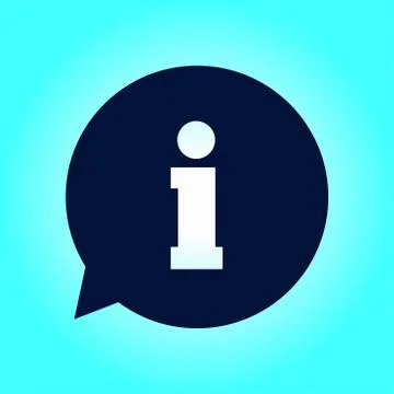 Information sign icon Stock Illustration