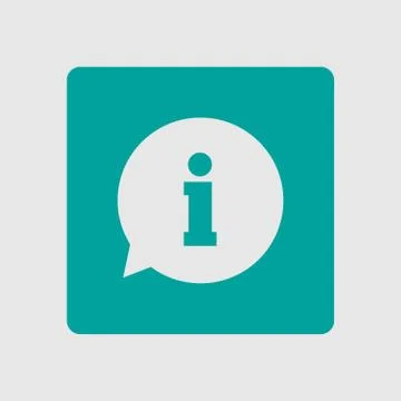 Information sign icon. Stock Illustration