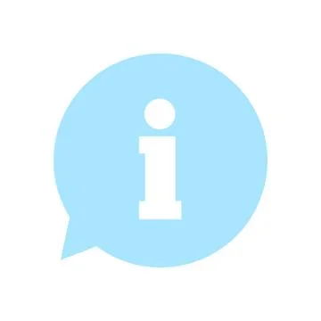 Information sign icon. Illustrazione stock